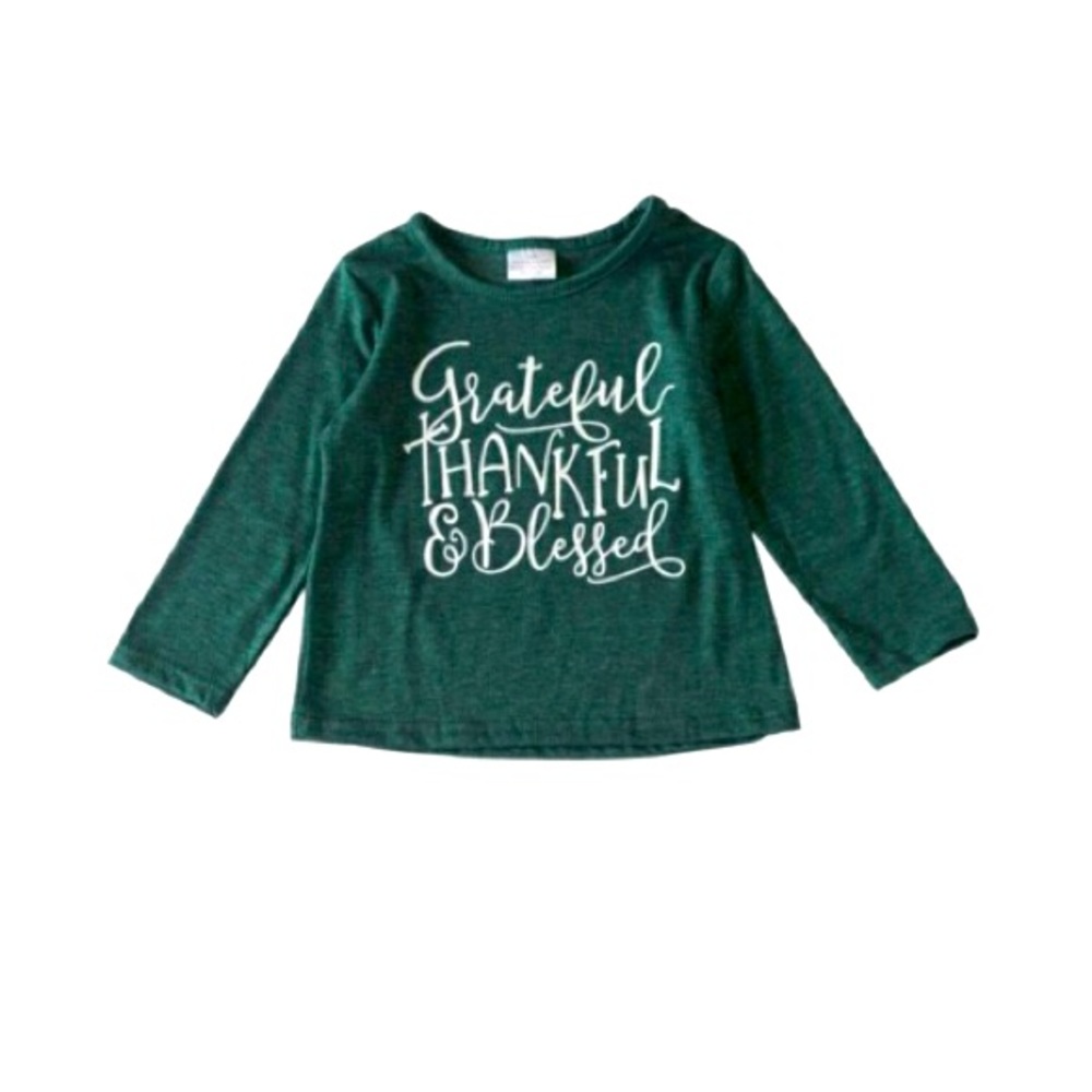 Green long sleeve shirt
